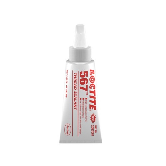 Loctite 567 x 50ml Low Strength Stainless SteelThread Sealant